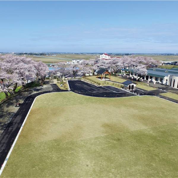 旧東平田小学校跡地公園整備工事のイメージ画像